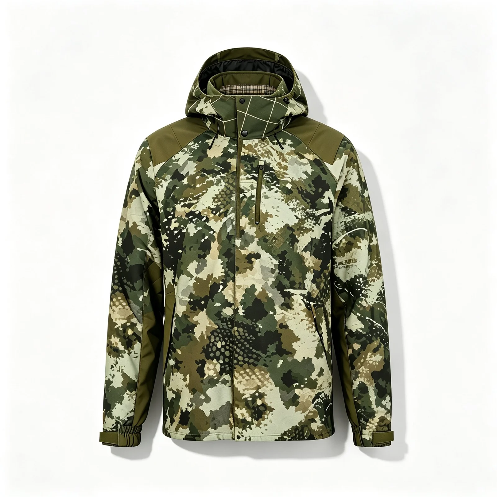 LYTH ML07 camouflage military jacket with PU lamination