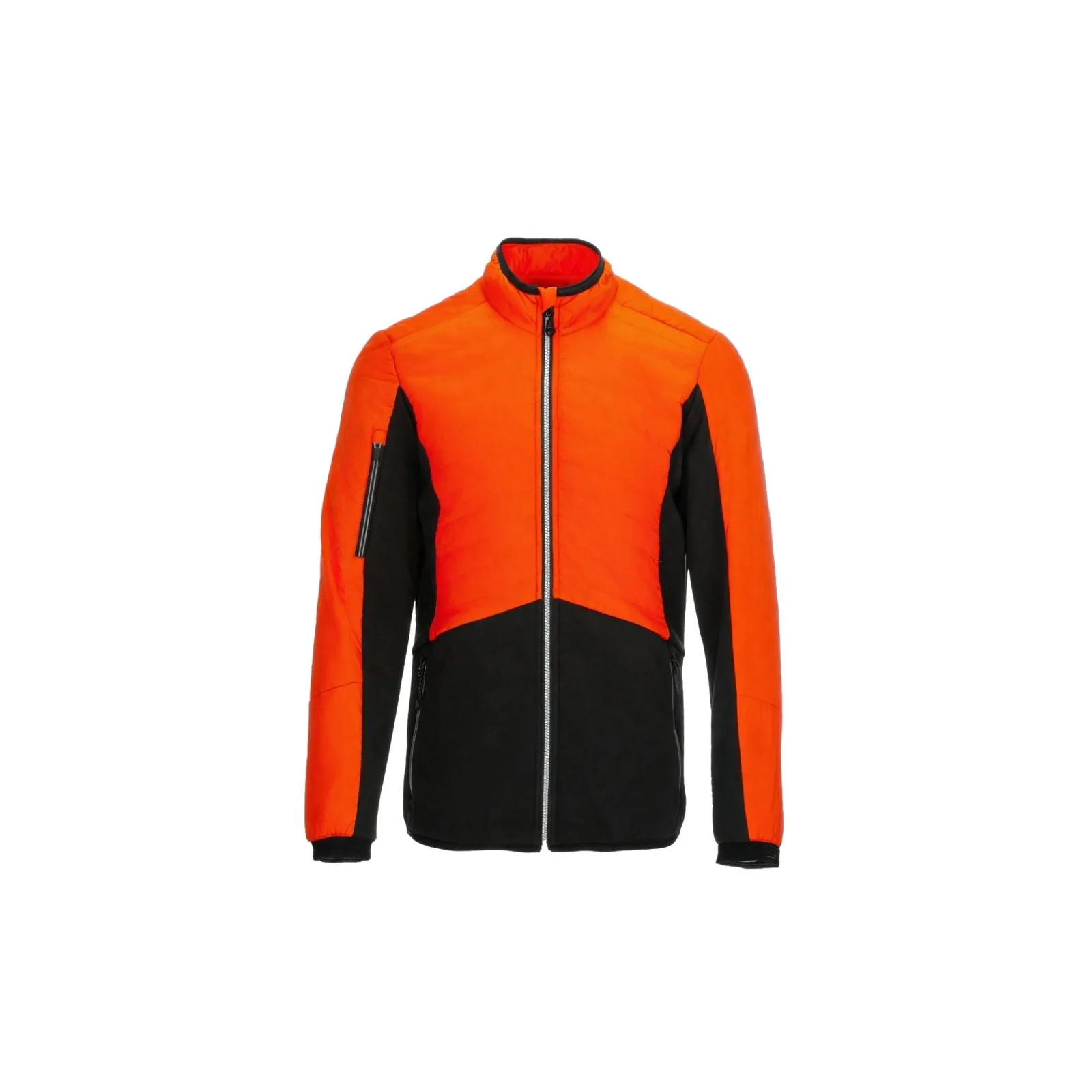 Orange-Black Light Padded Jacket