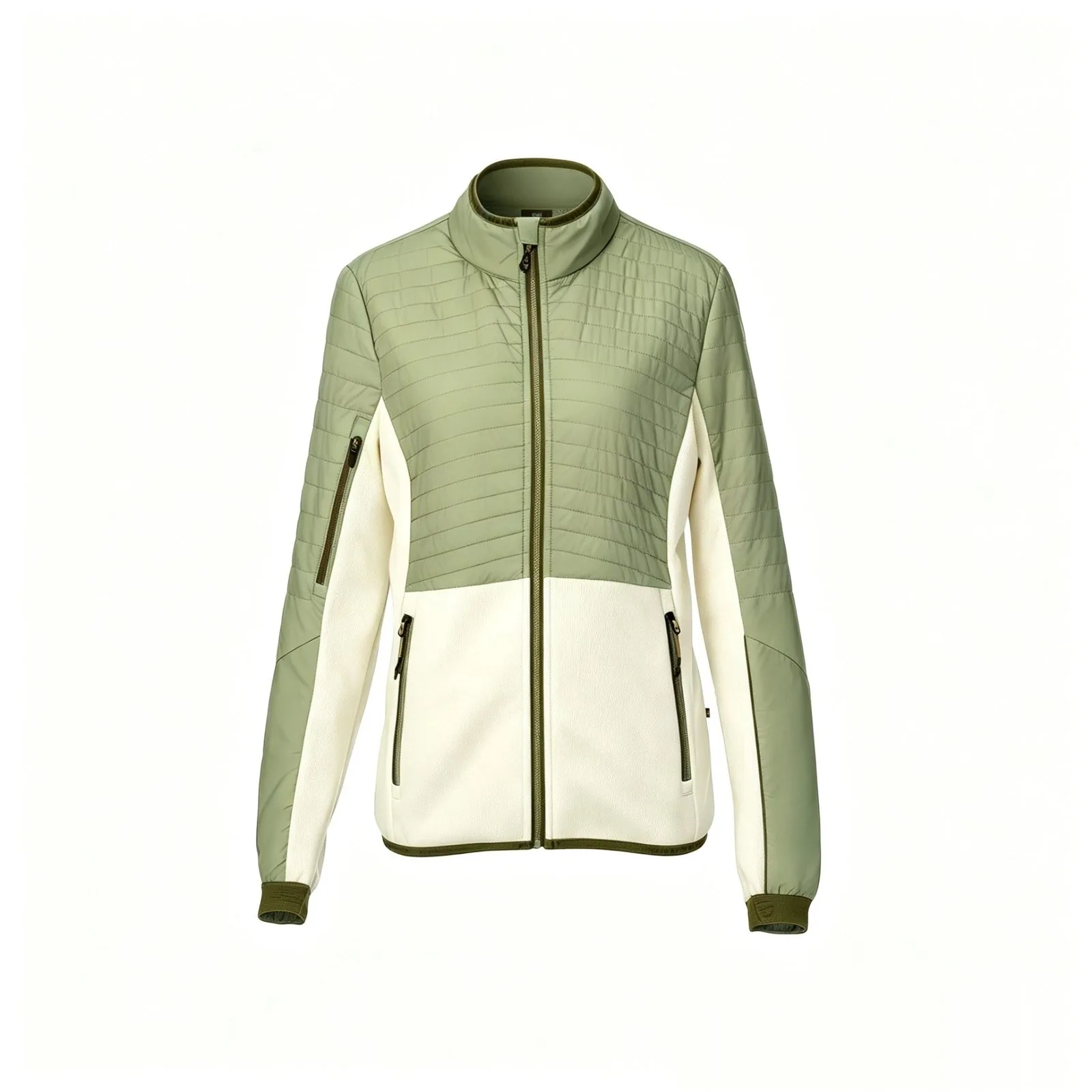 Sage-White Light Padded Jacket