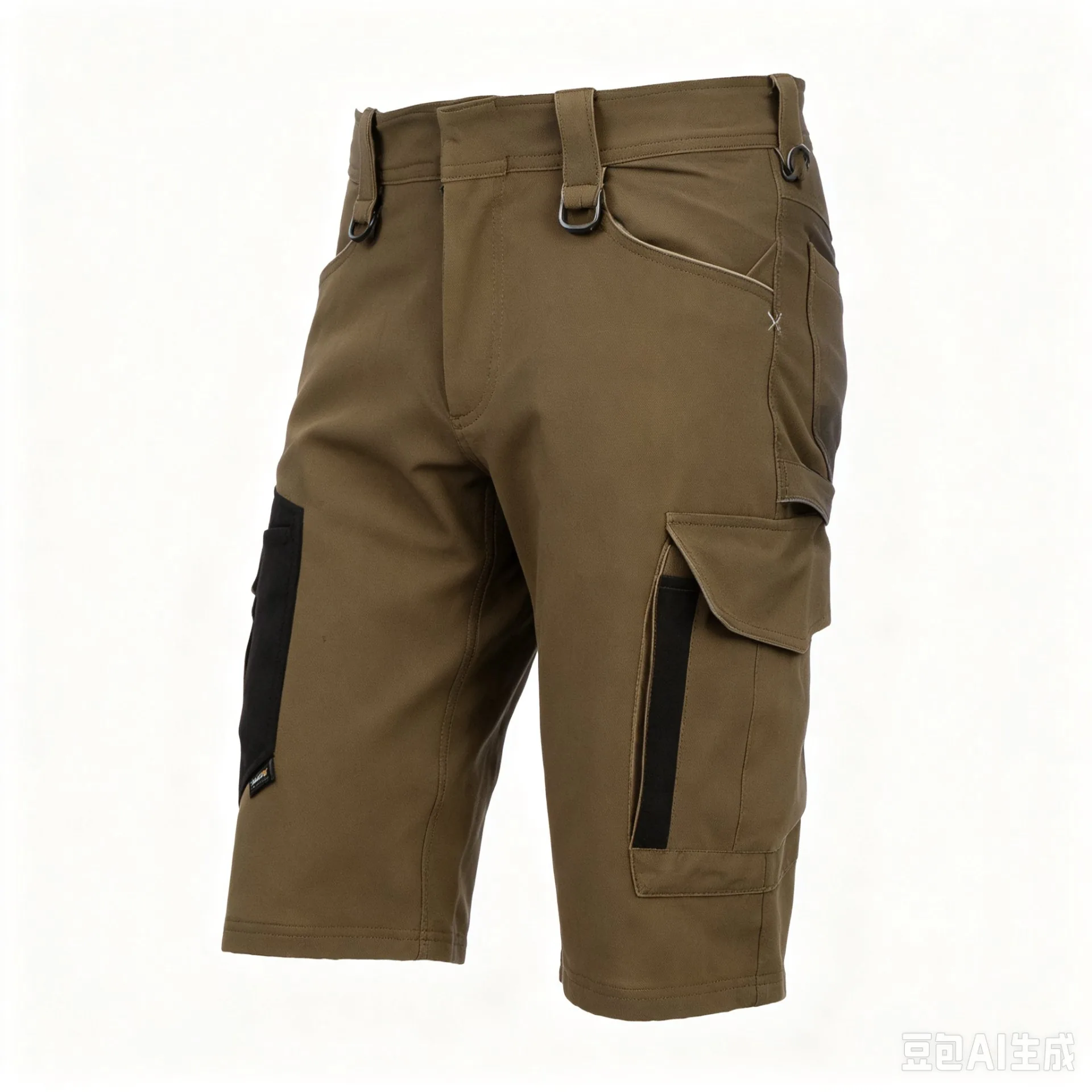 Tan Cargo Shorts