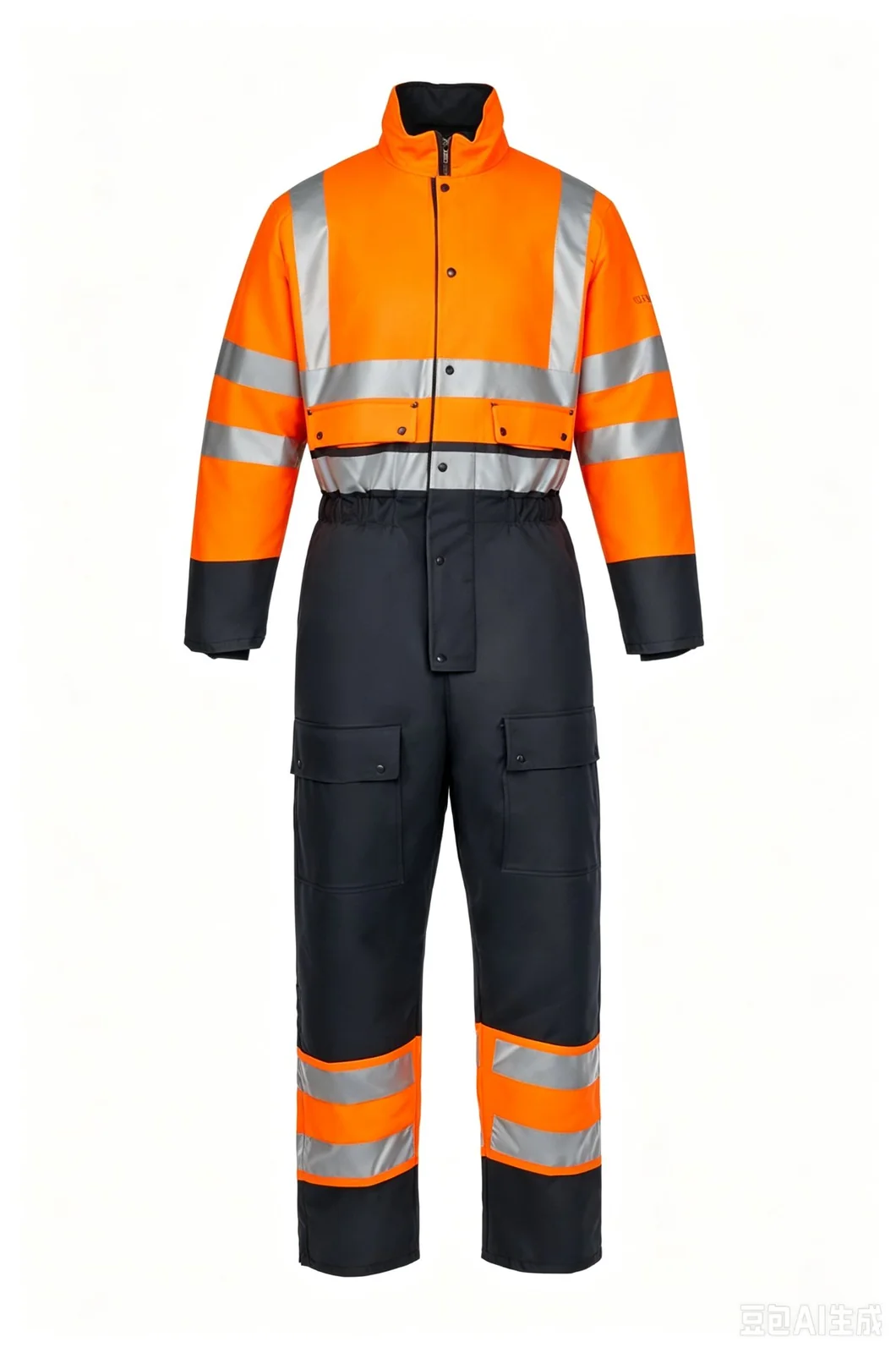 LYTH CV-37 EN ISO 20471 hi-vis TC coverall in orange