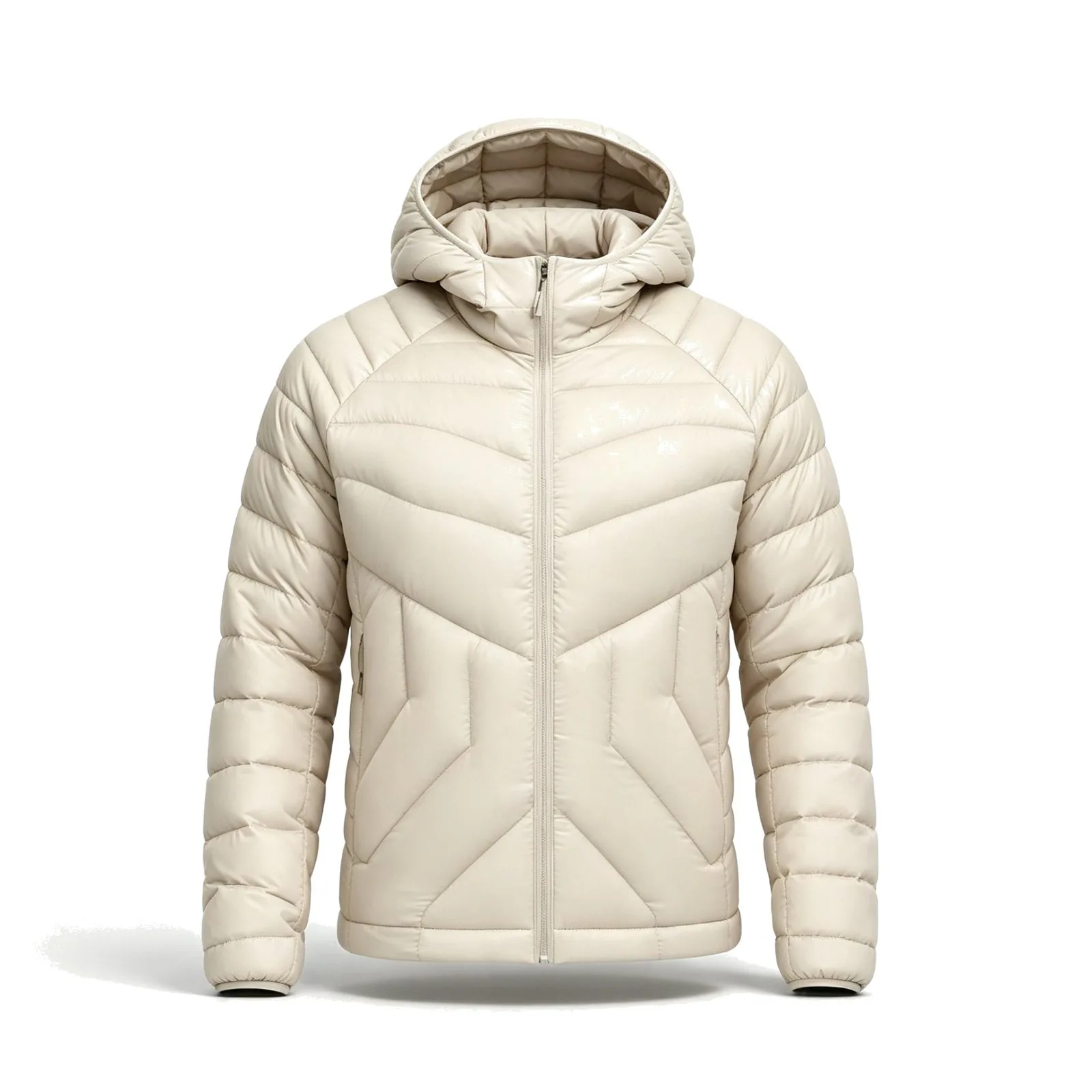 Custom heavyweight cream down jacket