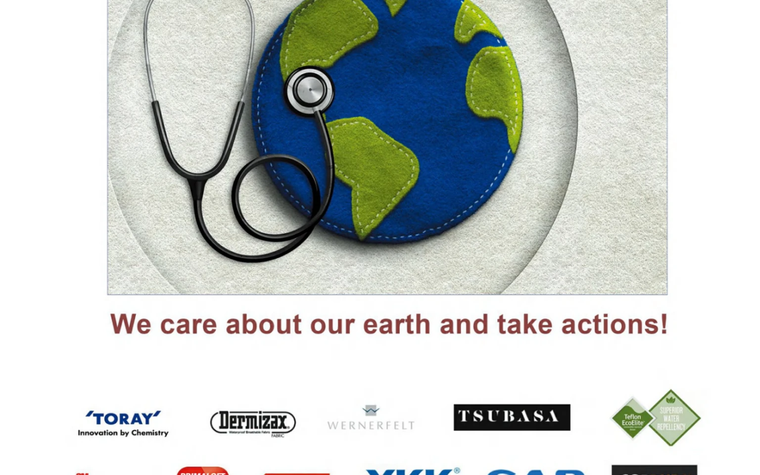 OEKO-TEX, GRS and textile certification standards visual with brand partner logos